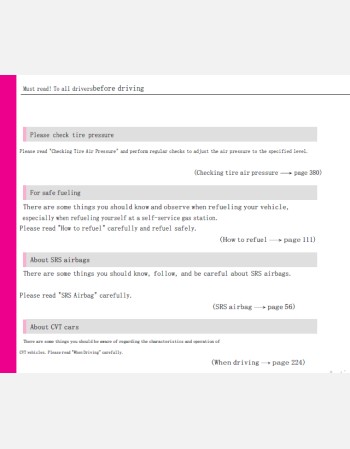 subaru stella 2020- 2021 owners manual in english